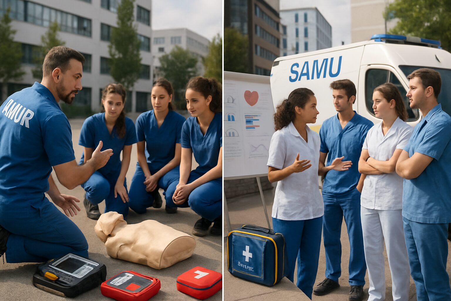 découvrez les différences essentielles entre les formations du smur et du samu : missions, compétences, parcours professionnels et spécificités pour chaque service d’urgence médicale.